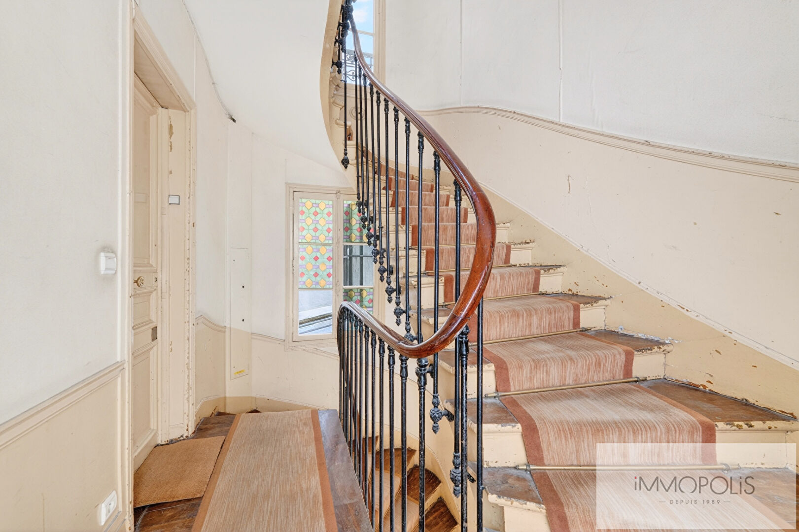 Charming 2 room apartment in good condition – Saint-Georges / Trinité district, secure residence 12