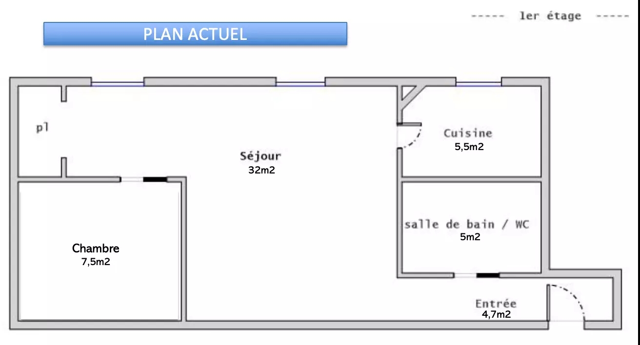 Montmartre – 3 pièces rénové, potentiel 2 chambres, proche Sacré-Coeur 15