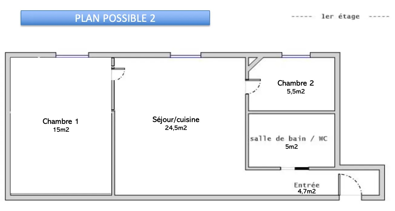 Montmartre – 3 pièces rénové, potentiel 2 chambres, proche Sacré-Coeur 16