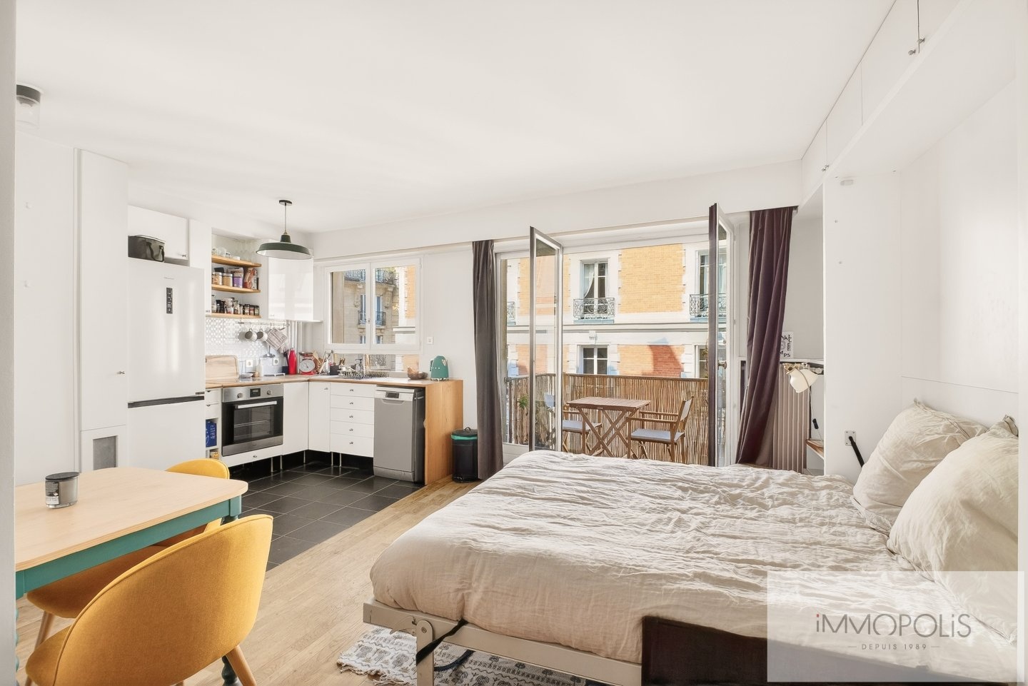 Superb Studio Saules/Francoeur West facing balcony Elevator 6