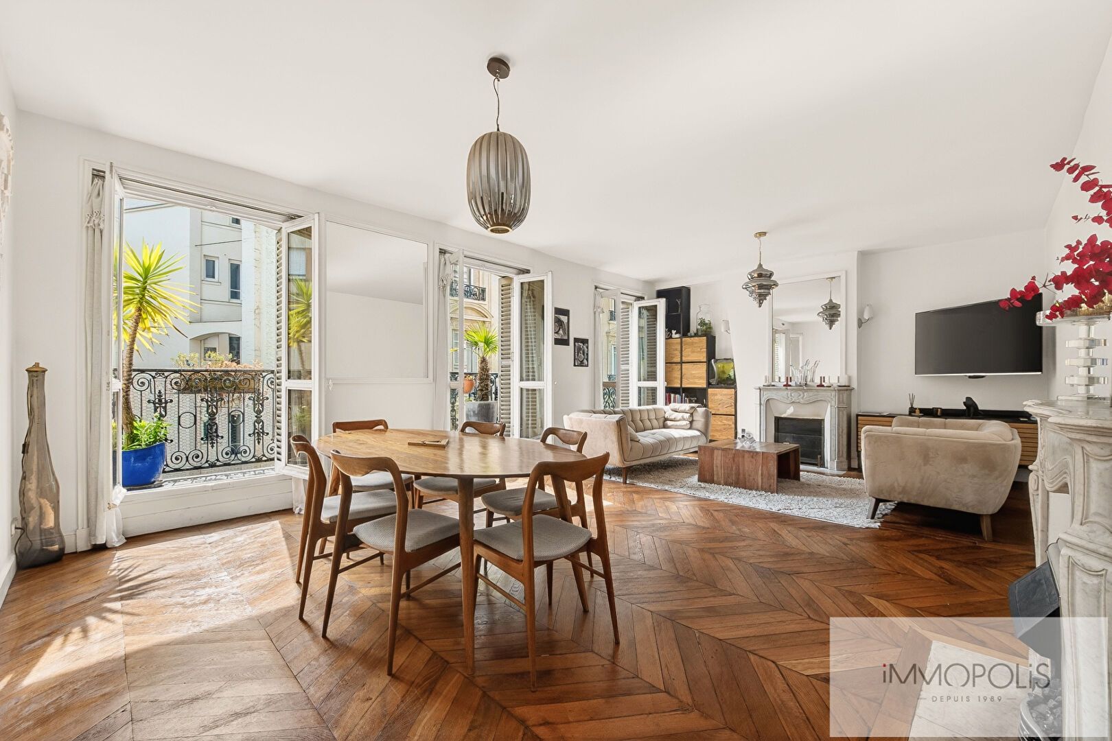 Appartement haussmannien avec balcon et potentiel 3 chambres 4