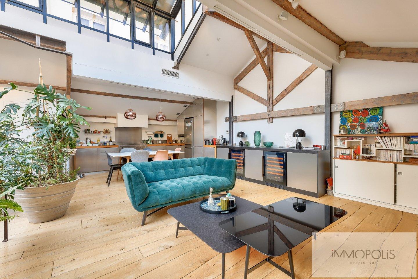 Loft comme une maison Joseph de Maistre / Caulaincourt Dernier étage ! 3
