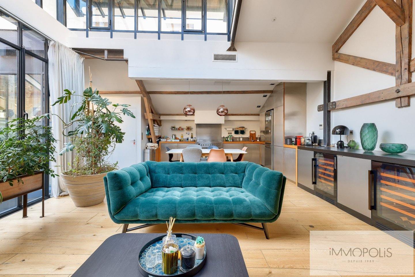 Loft comme une maison Joseph de Maistre / Caulaincourt Dernier étage ! 4