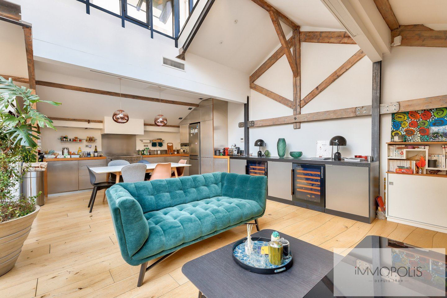 Loft comme une maison Joseph de Maistre / Caulaincourt Dernier étage ! 5