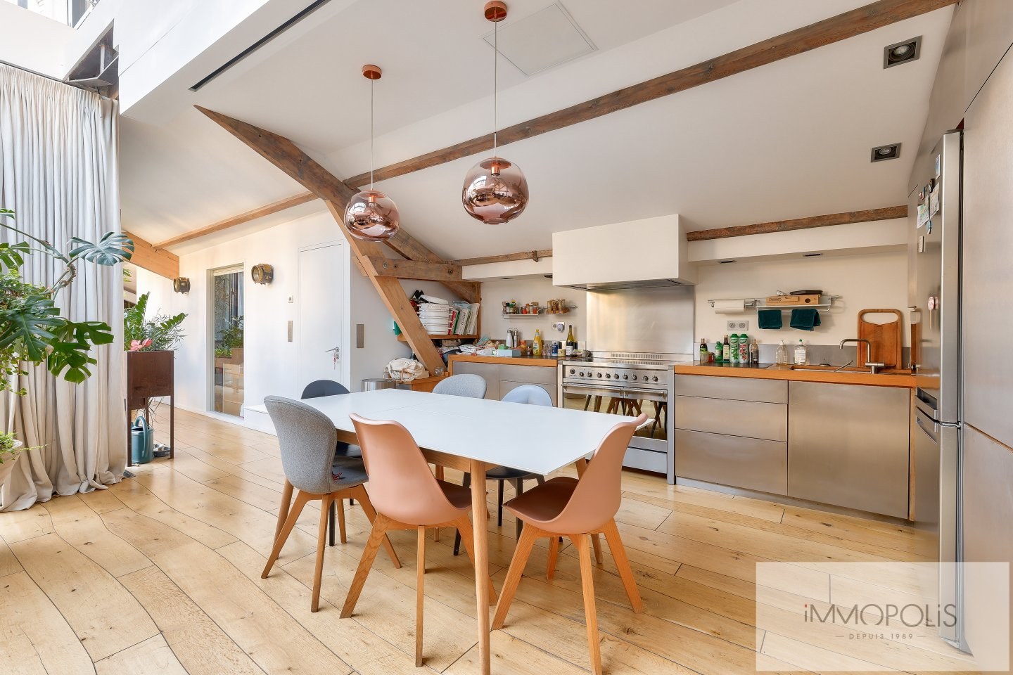 Loft comme une maison Joseph de Maistre / Caulaincourt Dernier étage ! 6
