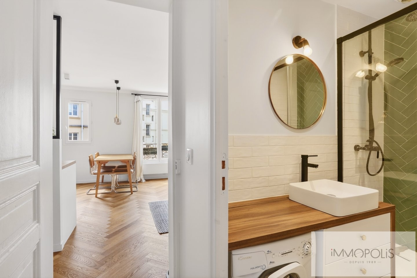 Favorite guaranteed: magnificent 2-room apartment completely renovated with elevator 8 Favorite guaranteed: magnificent 2-room apartment completely renovated with elevator 8