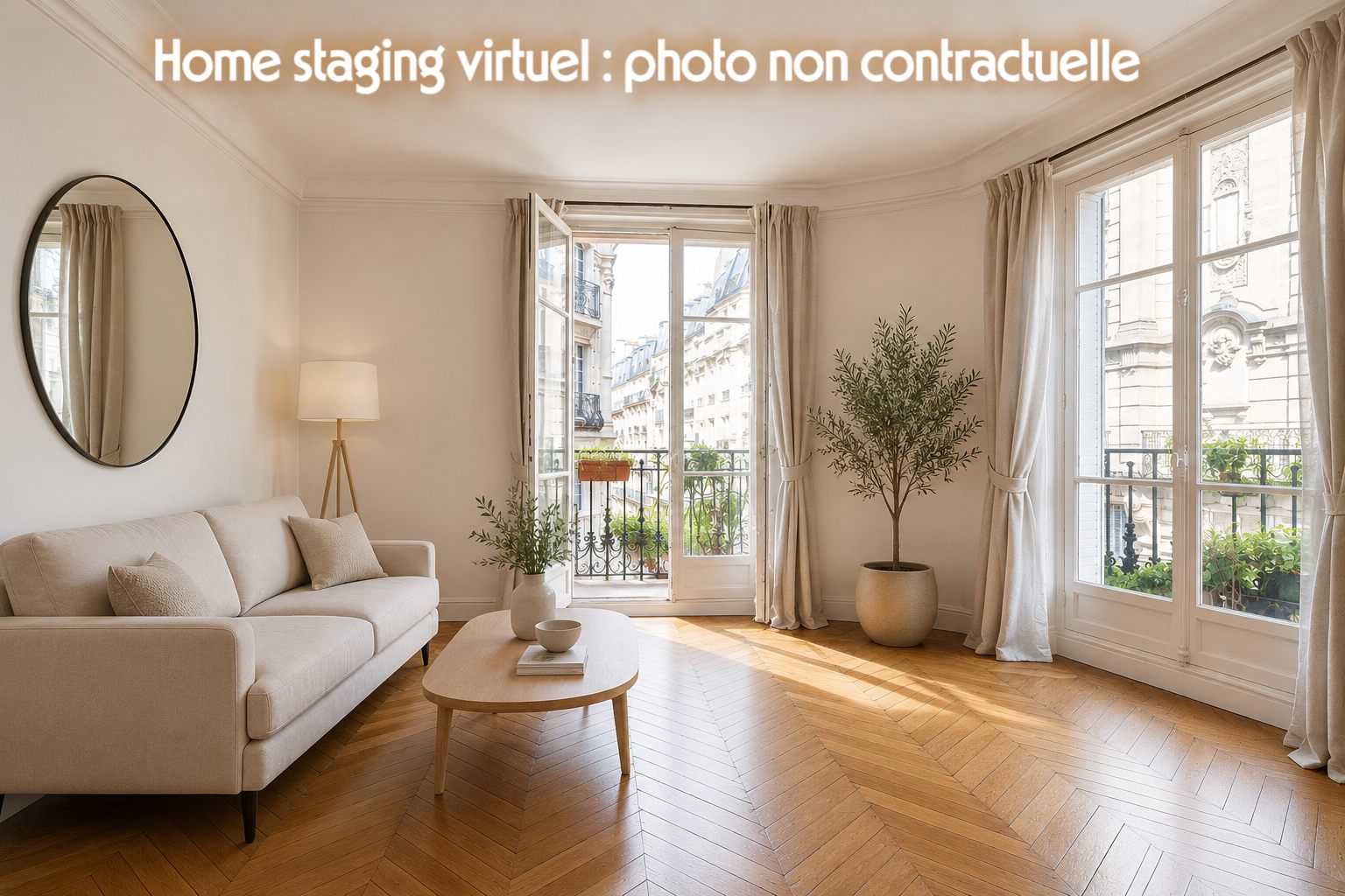 Rare opportunity: bare sale – ownership of a charming apartment to modernize, Lamarck-Caulaincourt district 2