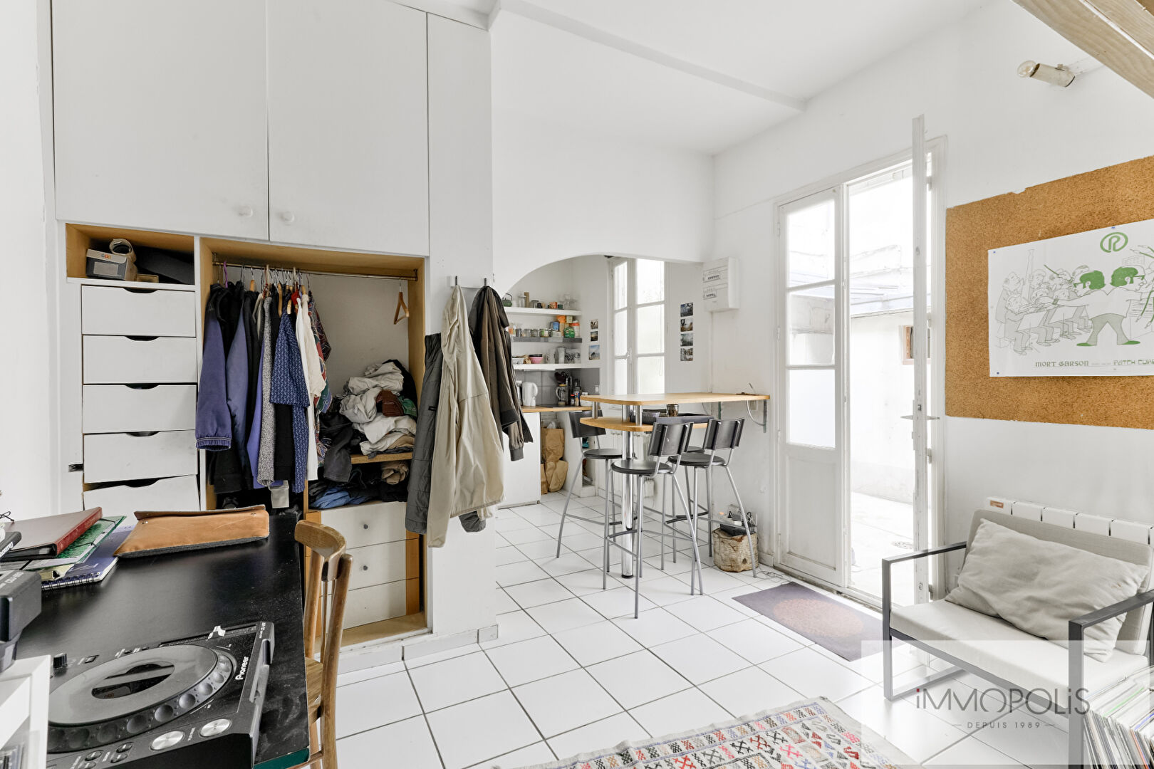 Rue Berthe Studio of 30 m² 2