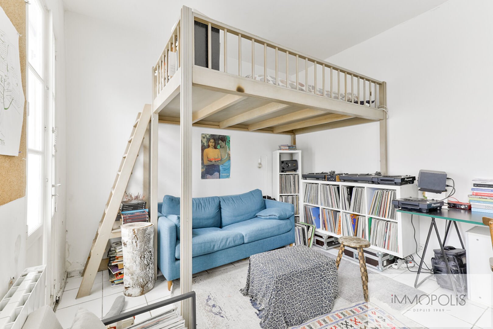 Rue Berthe Studio of 30 m² 4