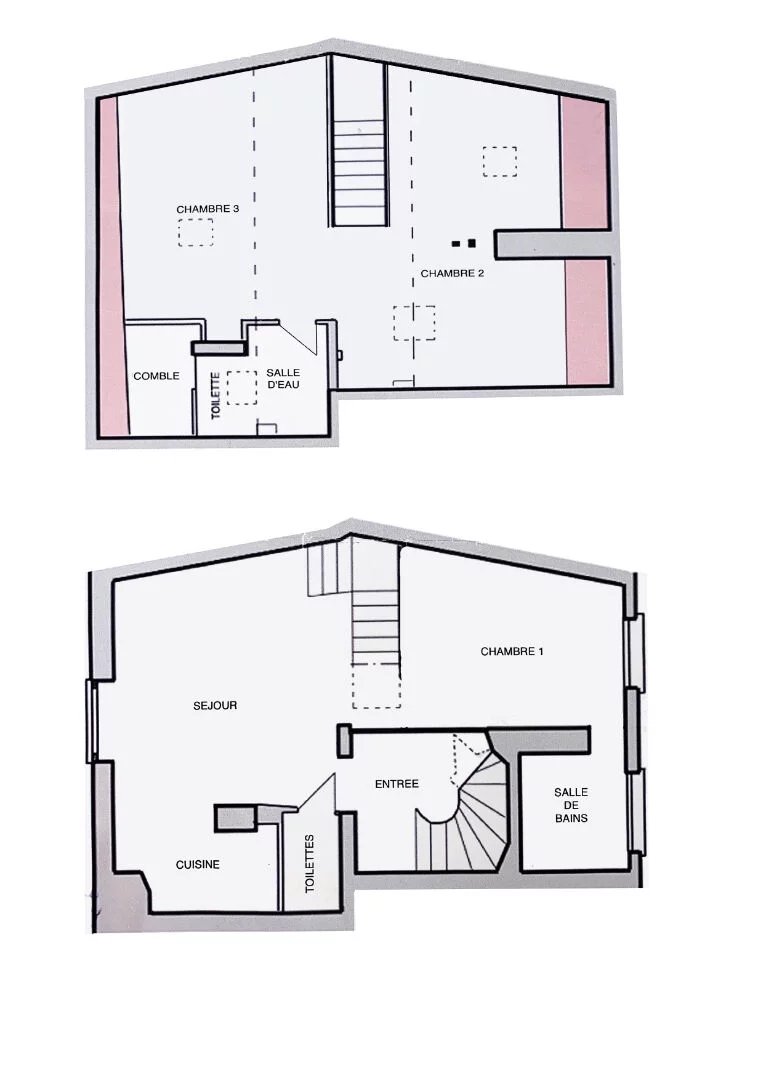 Charmant Duplex en dernier étage ! 3 Charmant Duplex en dernier étage ! 3
