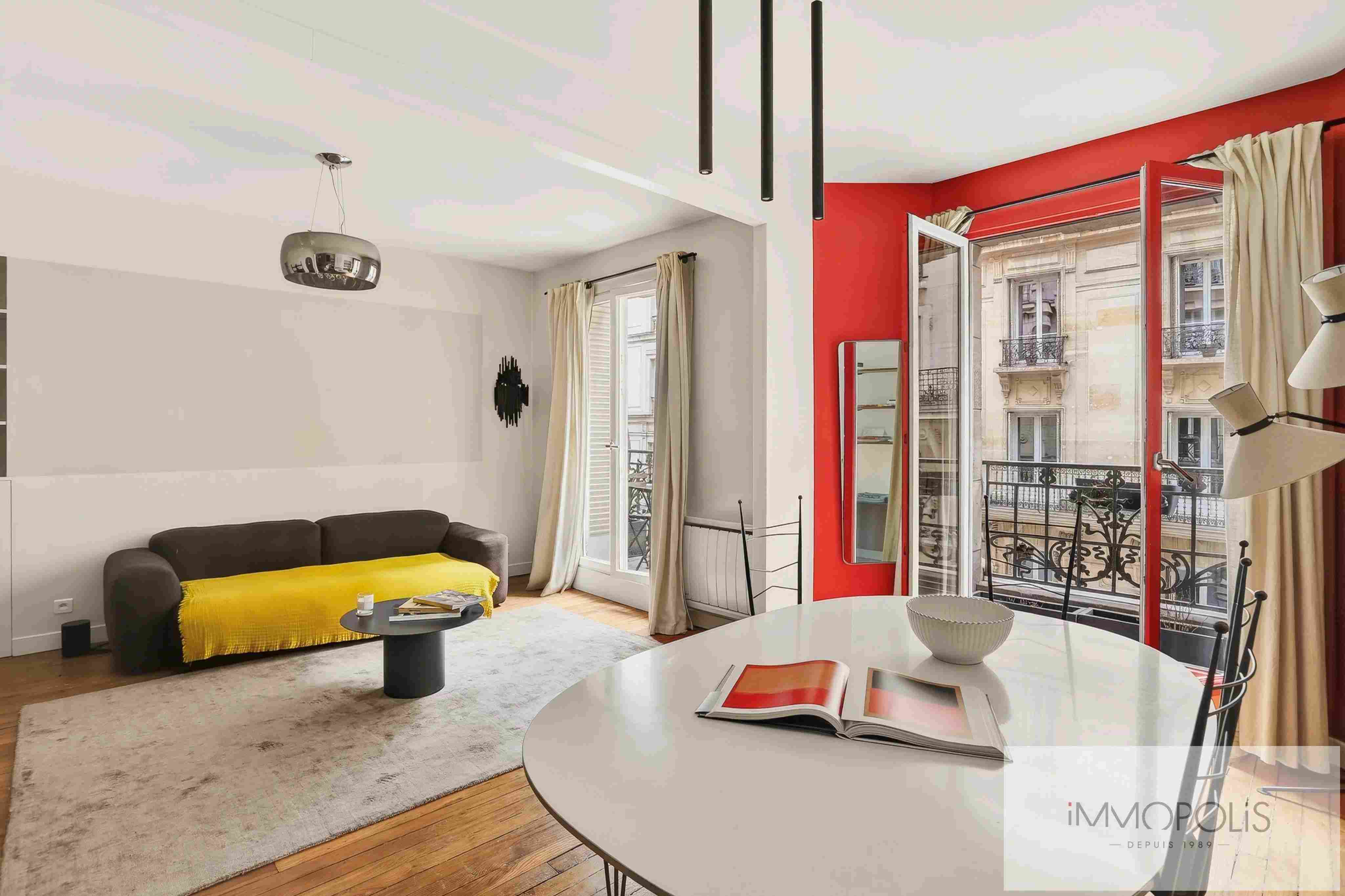 Charming 3 room apartment – Lamarck / Caulaincourt 1