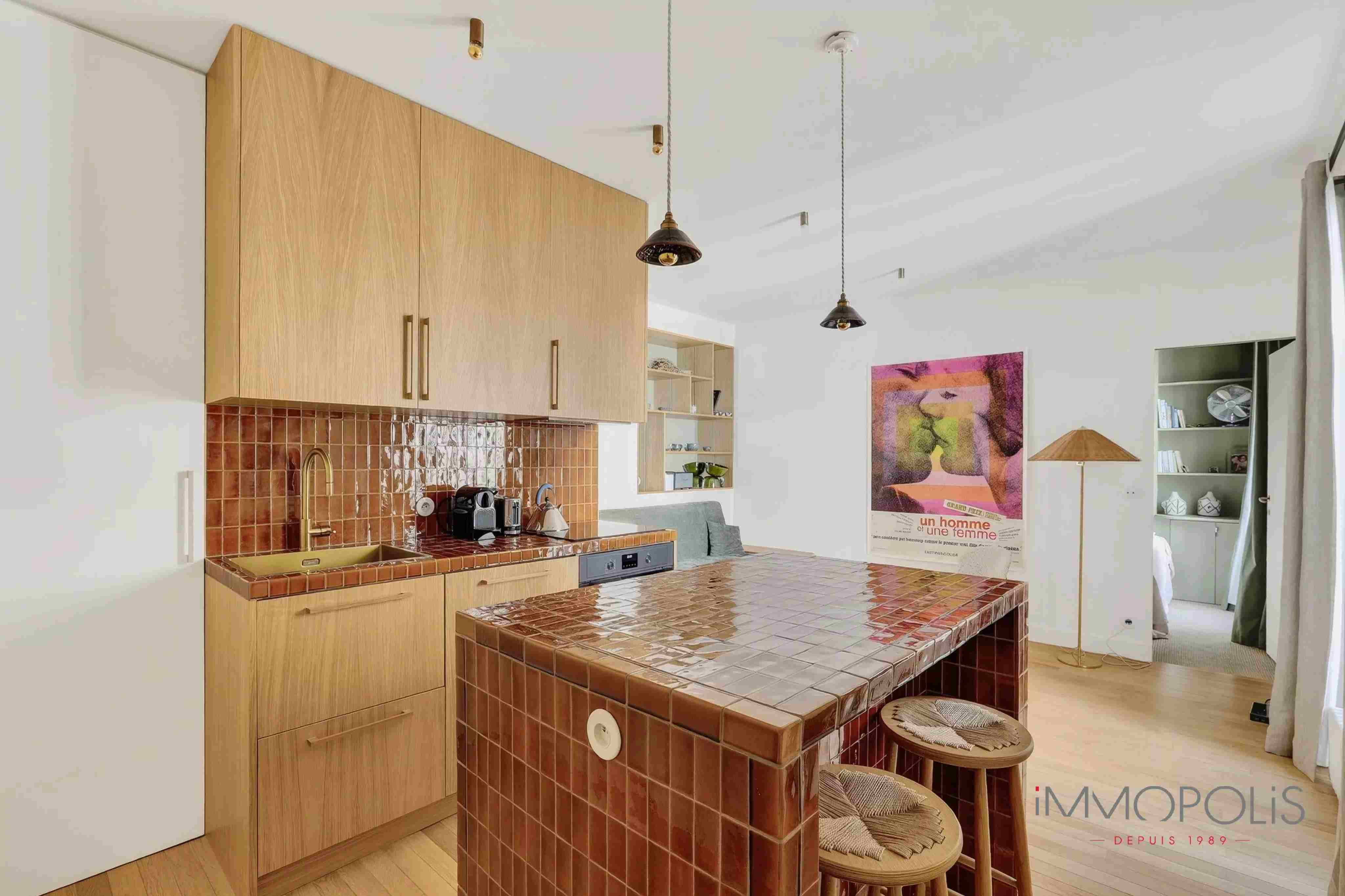 2 room apartment 35 m² Paris 18th 2