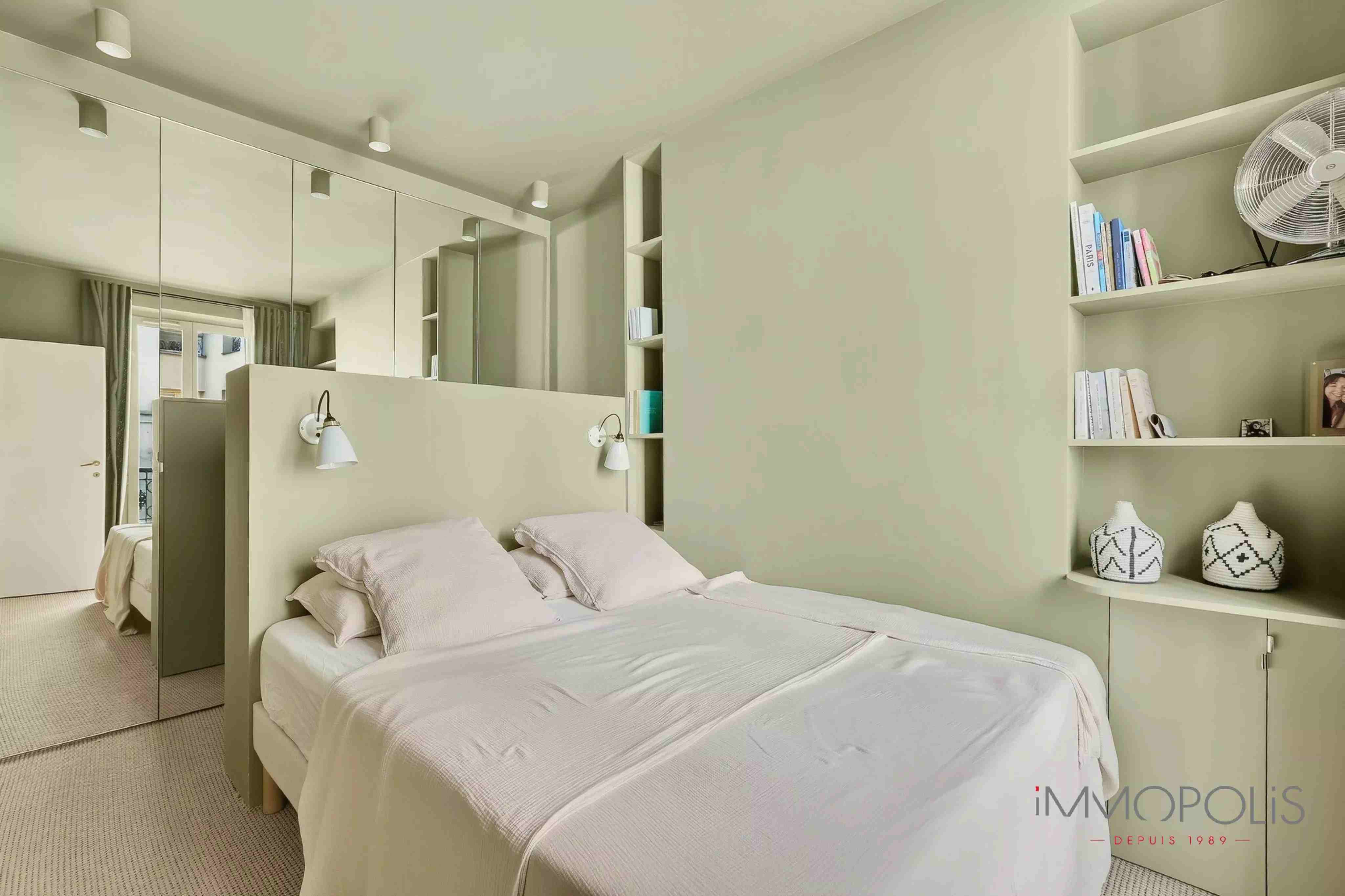 2 room apartment 35 m² Paris 18th 8