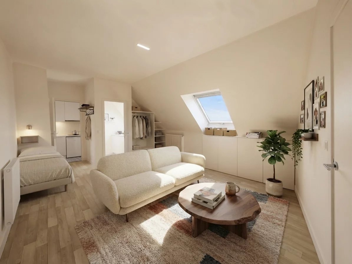 SAINT-FÉLIX – LARGE STUDIO 32 M² ON THE TOP FLOOR 3 SAINT-FÉLIX – LARGE STUDIO 32 M² ON THE TOP FLOOR 3