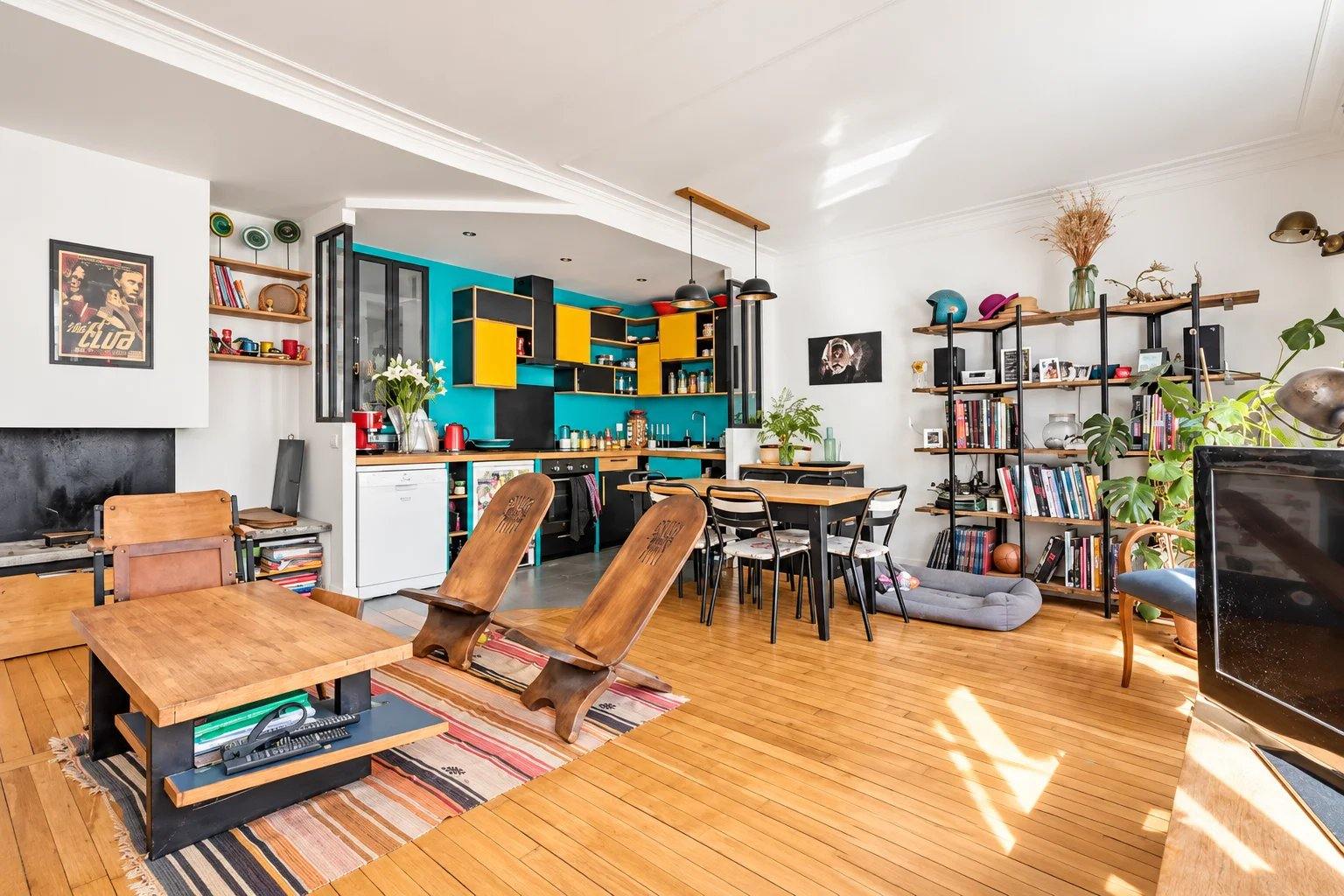 PARIS 17th – RUE DES MOINES | CHARMING FAMILY APARTMENT – 113 M² – 4 BEDROOMS 2 PARIS 17th – RUE DES MOINES | CHARMING FAMILY APARTMENT – 113 M² – 4 BEDROOMS 2