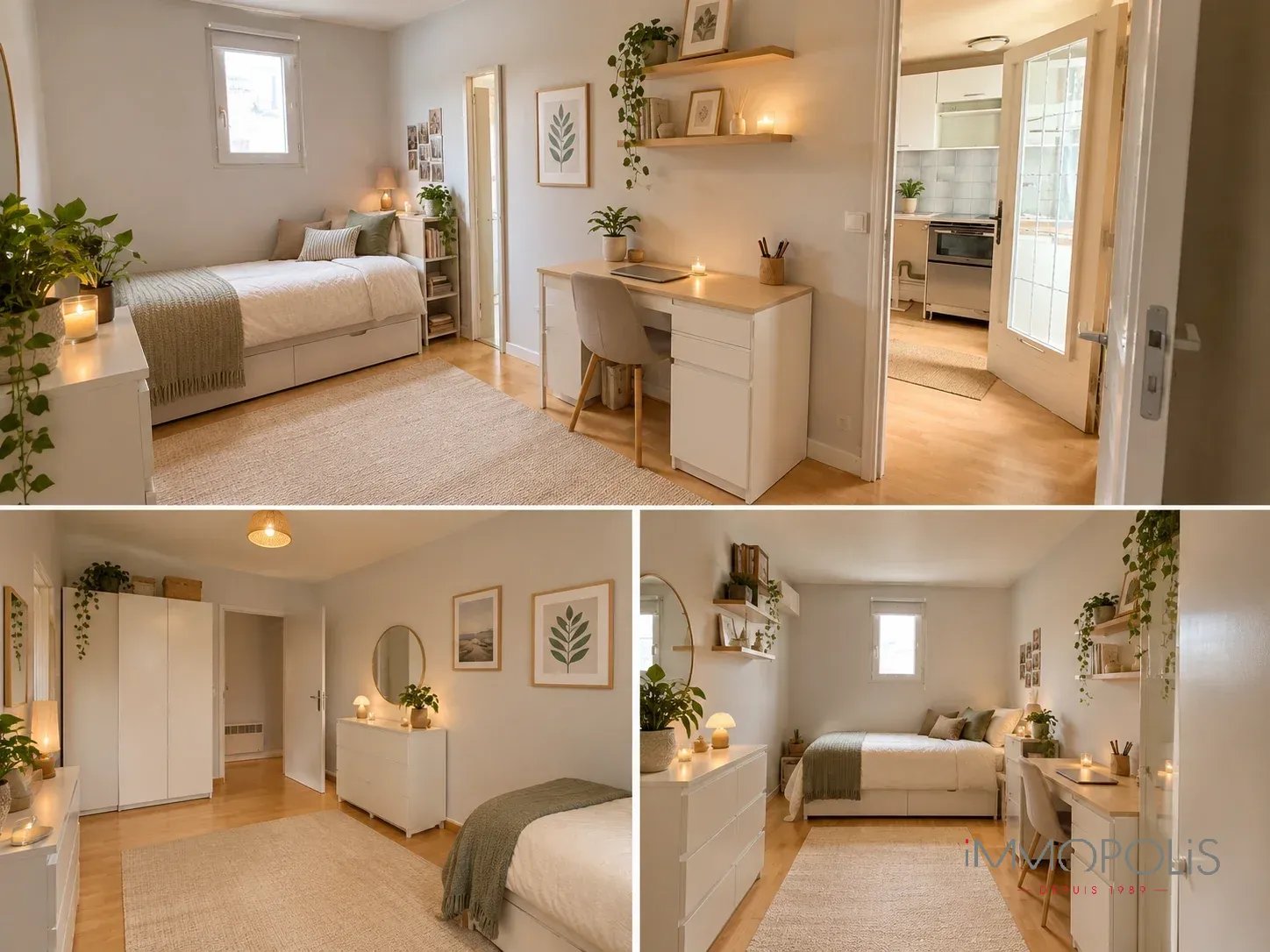 Quiet courtyard – Charming 2 room apartment of 25.07m² 10