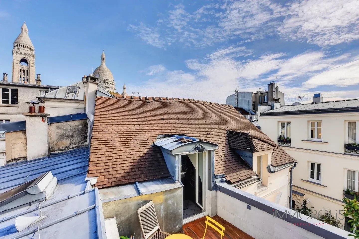 House with terrace – Haut Montmartre. 1