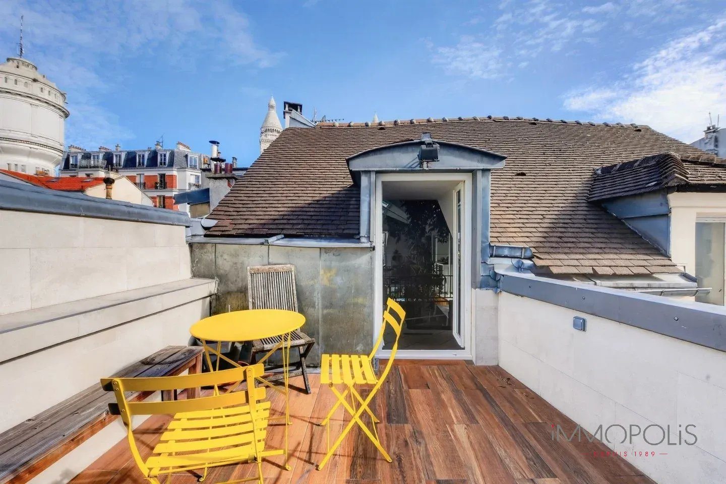 House with terrace – Haut Montmartre. 3