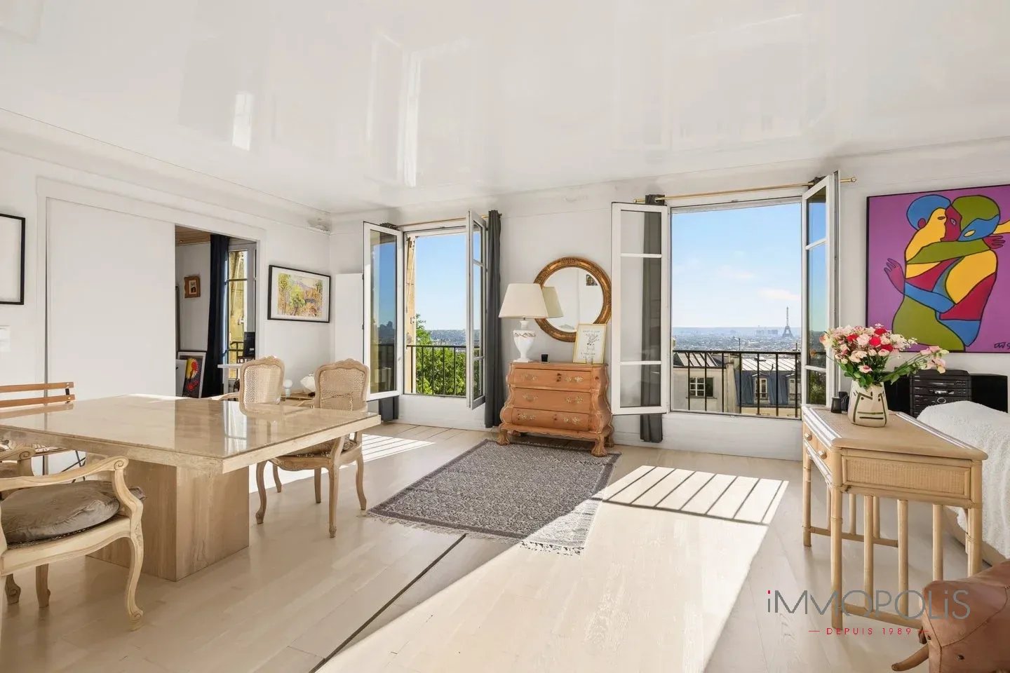 Haut Montmartre, exceptional view. Rare. 2
