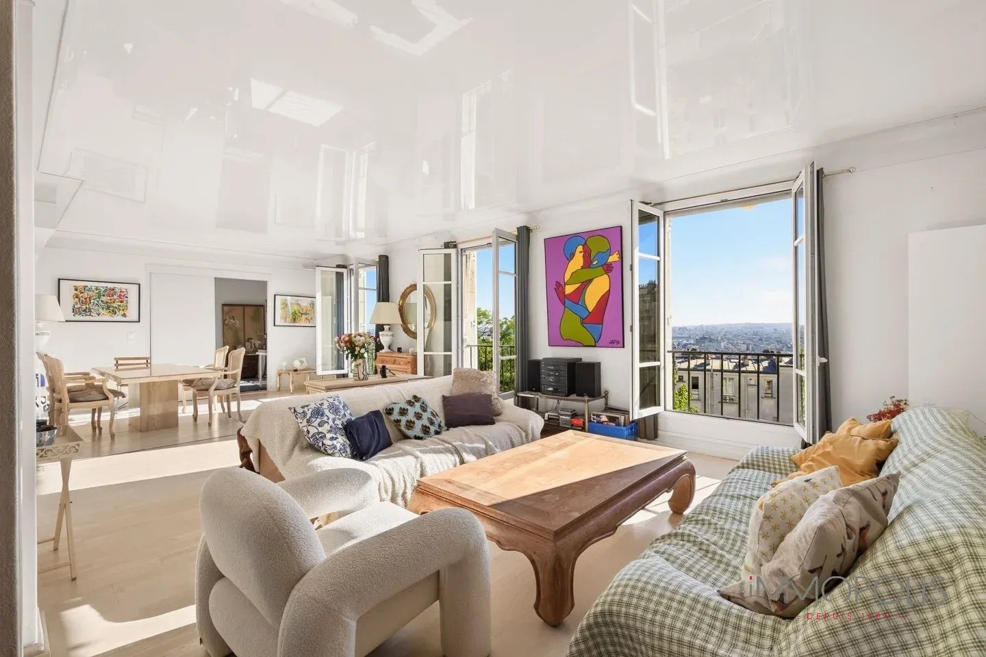 Haut Montmartre, exceptional view. Rare. 4